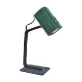 Lampe de lecture verte années 70