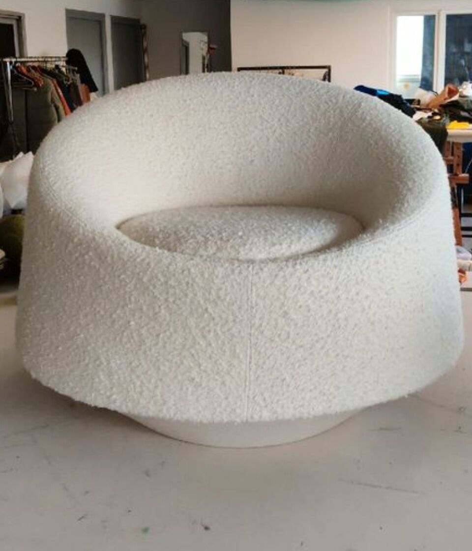 Crystal armchair by Pearson Lloyd for tacchini