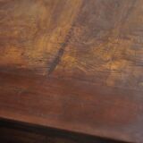 Table de ferme et ses 2 bancs, table de ferme bois ancienne, meuble de salon, campagne, chalet, déco