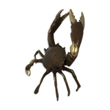 Crabe en laiton