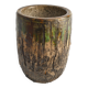 Unique Scandinavian Modern Brutalist Stoneware Vase by Tilgmans, Sweden 1960s