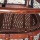 Chaise bistrot japy bois courbé & cannage ancienne