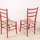 4 chaises de salle à manger Chiavari Spinetto, années 1970, Italie