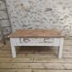 Distressed drawer coffee table, country farmhouse.