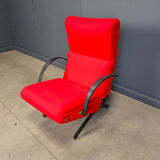 Fauteuil lounge P40 vintage par Osvaldo Borsani pour Tecno, années 1960.