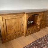 Enfilade very much, cherry wood jointed.