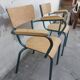 Pair of schoolmaster's chairs