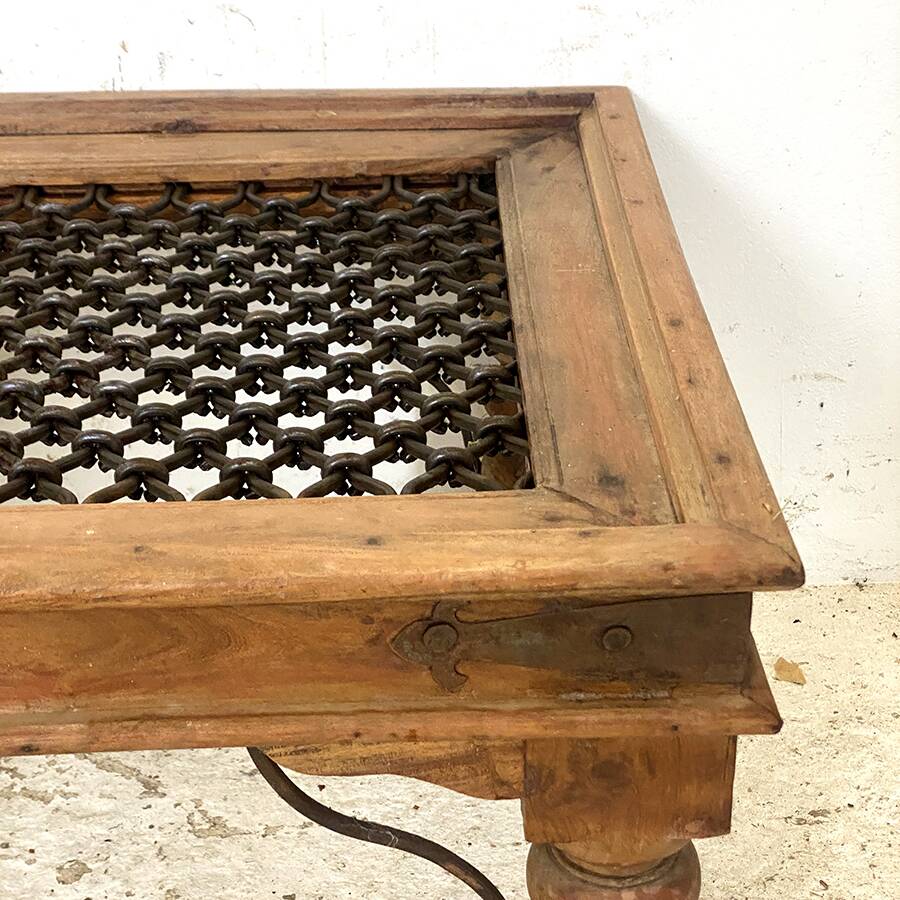 Indian solid wood coffee table