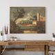 Italian painting seascape from the 18th century