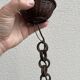 Vintage rattan ceiling light