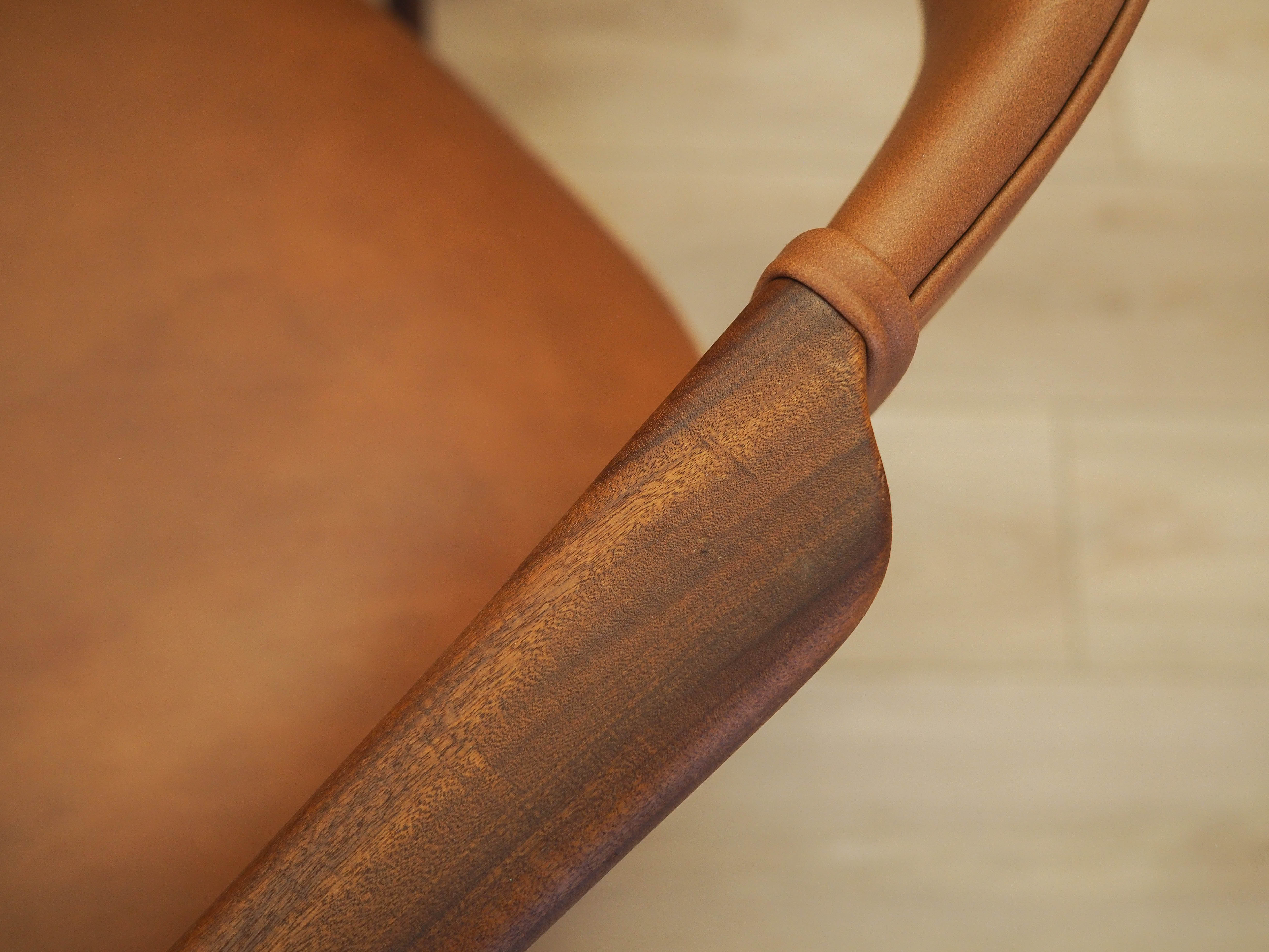 Set of six teak chairs, Danish design, 1970s, made in Denmark