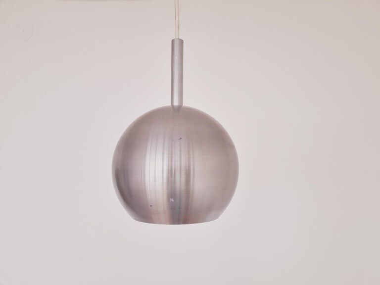 Midcentury Design Ball Pendant ERCO, Germany, 1970s