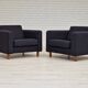 1970s, Danish design by H.J. Wegner, reupholstered armchair, model GE300.