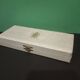 Christofle box – Child's spoon & fork – Silver-plated metal