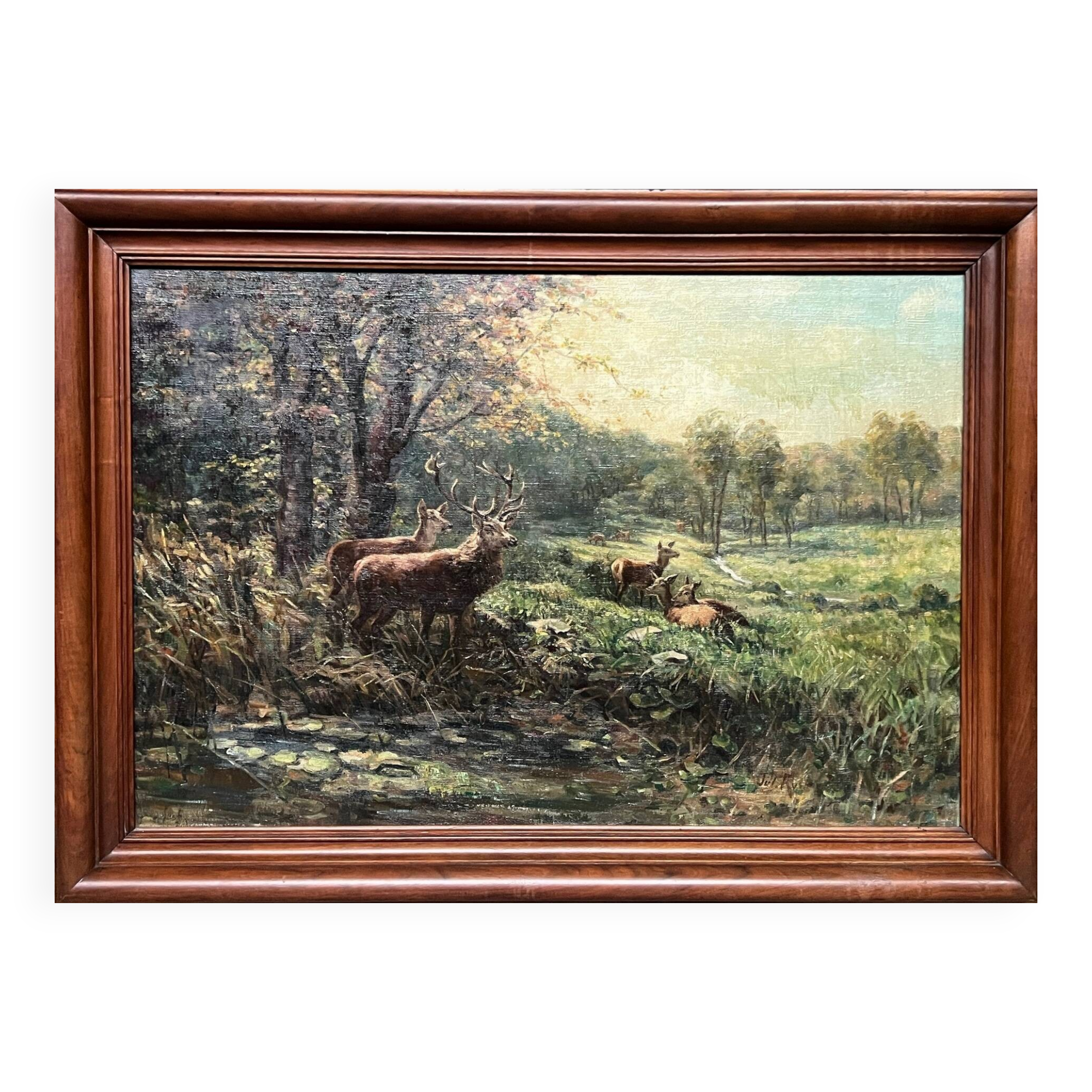 The painting "Deer".