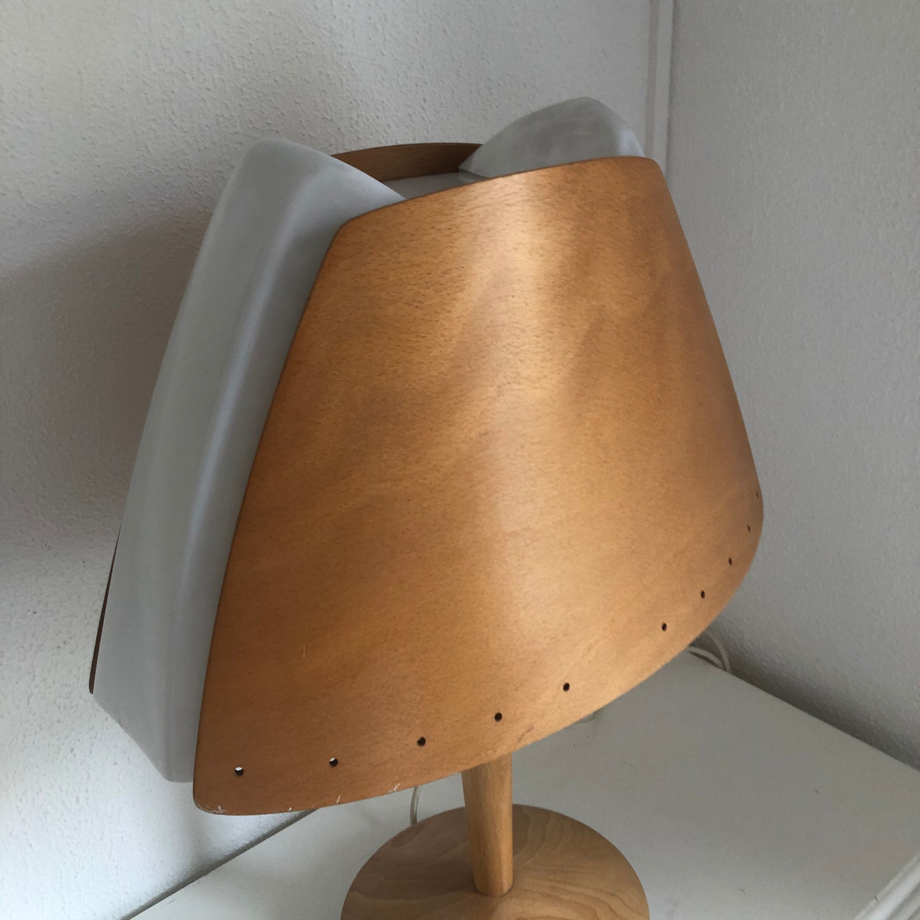 Lucid Soren Eriksen vintage table lamp 1980 - 65 cm