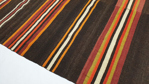 tapis Kilim 8.1x5.5 pieds 246x168 cm Salon Kilim tapis,tapis décoratif turc vintage,Fait à la main