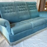 Velvet sofa