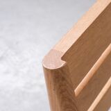 Guillerme et Chambron oak french day bed