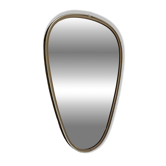 Vintage 1960 asymmetrical mirror free form - 47 x 32 cm