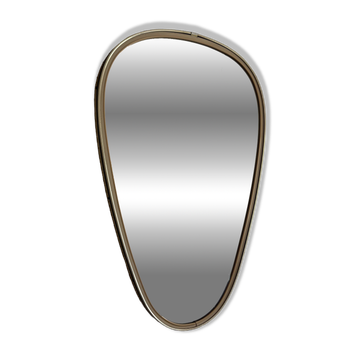 Vintage 1960 asymmetrical mirror free form - 47 x 32 cm