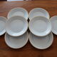 Set of 6 flat plates Villeroy and Boch Mettlach, Lucien Engel