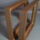 Pair old frames gilded wood gold leaf 26,5x23 cm, foliage 20,5x17 cm SB