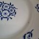 6 Flat Plates in earthenware Moulin des Loups & Hamage model Lucien