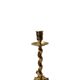 Antique Style Brass Candlesticks, mid 20th century