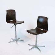 Chaise pivotante suisse des années 1960 d'Embru.