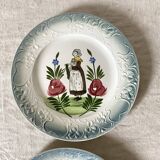 St amand Breton plates, Breton