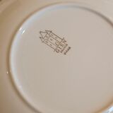 9 dessert plates in Gien earthenware