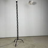 Lampadaire chaîne soudée