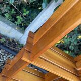 Brutalist pine shelf