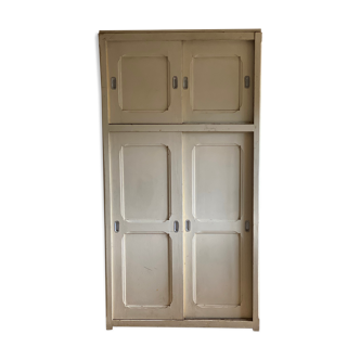 Parisian workshop cabinet with sliding doors