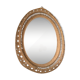 Vintage wicker mirror