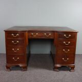 Old English mahogany desk 1890