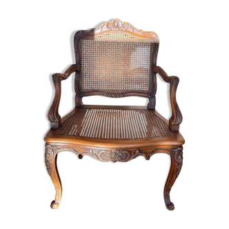 Fauteuil Louis XV calage véritable