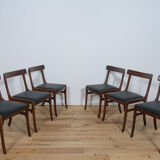 Danish Rungstedlund Chairs by O. Wanscher for Poul Jeppesen Møbelfabrik, 1960s, Set of 6