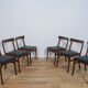 Chaises danoises Rungstedlund par O. Wanscher pour Poul Jeppesen Møbelfabrik, années 1960, Set de 6