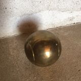 Vintage brass tennis ball