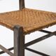 Chaise folk en osier produite par SP Pniewo, Pologne, années 1960