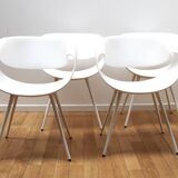 Suite of 4 Little Perillo armchairs, Zuco