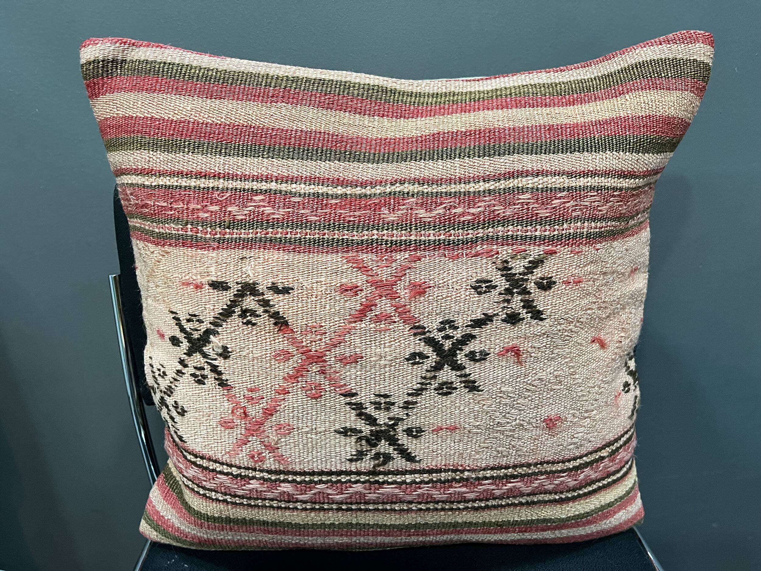 Vintage Pink Cushion Cover