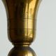 Art Deco table lamp in patinated brass from the 1940s.