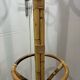 Vintage Italian Bamboo Rattan Coat Stand 1970s