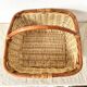 Wicker and rattan basket 34 x 34