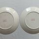 Lot of 2 Antique Plates Sarreguemines Model Carmen Red (Li)