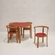 Ensemble table et 4 chaises "8000 series" , magnus olesen, 1980