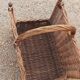 Wicker wood basket
